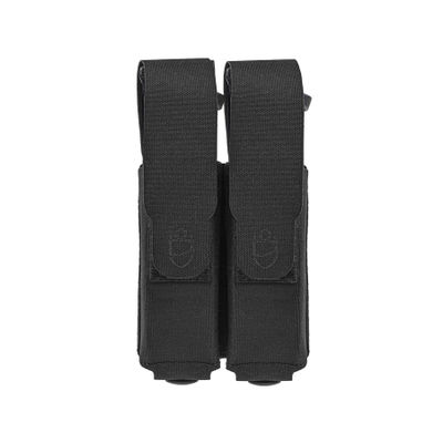 DoublePistol-Pouch-Black-Full-PRELabs Double Pistol Mag Pouch PRE Labs Inc.