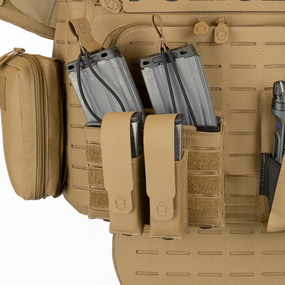 PRELabs-Double-Carbine-STAC-Pouch-Coyote-Front-Full  PRE Labs Inc.